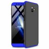Oboustranné pouzdro 360 Full body protection stříbrno-černé – Samsung Galaxy J6+ (J6 Plus) | Levné Kryty | Levné Kryty | Levné Kryty
