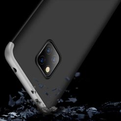 Oboustranné pouzdro 360 Full body protection stříbrno-černé – Huawei Mate 20 Pro | Levné Kryty | Levné Kryty | Levné Kryty