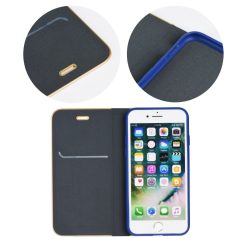 Knížkové pouzdro Luna Book modré – Apple iPhone 7 Plus / 8 Plus | Levné Kryty | Levné Kryty | Levné Kryty