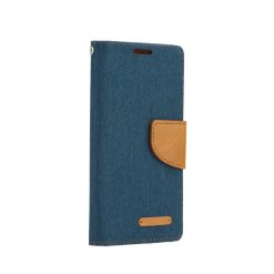 Peněženkové pouzdro Canvas Book modré – Samsung Galaxy A7 2018 (A750) | Levné Kryty | Levné Kryty | Levné Kryty