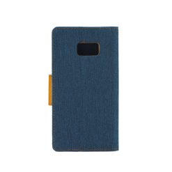 Peněženkové pouzdro Canvas Book modré – Samsung Galaxy A7 2018 (A750) | Levné Kryty | Levné Kryty | Levné Kryty