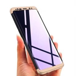 Oboustranné pouzdro 360 Full body protection černo-zlaté – Samsung Galaxy S9 | Levné Kryty | Levné Kryty | Levné Kryty