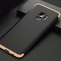 Oboustranné pouzdro 360 Full body protection černo-zlaté – Samsung Galaxy S9 | Levné Kryty | Levné Kryty | Levné Kryty