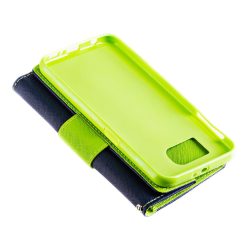 Peněženkové pouzdro Fancy Book modro-limetkové – Samsung Galaxy S9 | Levné Kryty | Levné Kryty | Levné Kryty