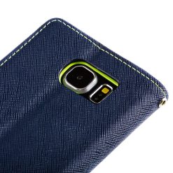 Peněženkové pouzdro Fancy Book modro-limetkové – Samsung Galaxy S9 | Levné Kryty | Levné Kryty | Levné Kryty
