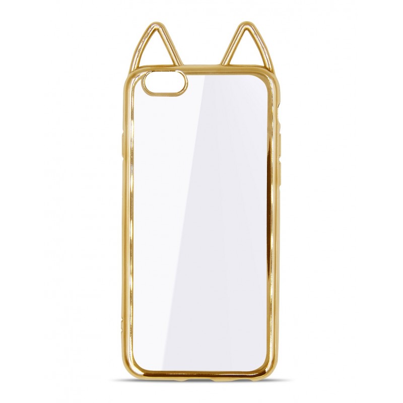 Zadní kryt Cat Ears zlatý – iPhone 7 / 8 | Levné Kryty | Levné Kryty | Levné Kryty
