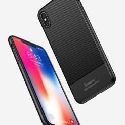 Alternative view of Zadní kryt iPaky Carbon Fiber černý – iPhone Xs Max