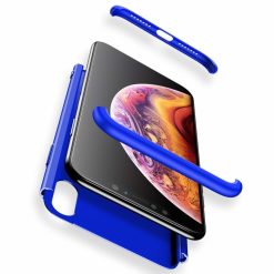 Oboustranné pouzdro 360 Full body protection modré – iPhone Xs Max | Levné Kryty | Levné Kryty | Levné Kryty