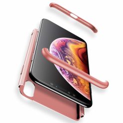 Ochranný kryt 360 Protection růžový – iPhone Xs Max | Levné Kryty | Levné Kryty | Levné Kryty