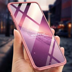 Ochranný kryt 360 Protection růžový – iPhone Xs Max | Levné Kryty | Levné Kryty | Levné Kryty