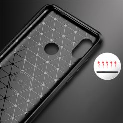 Zadní kryt iPaky Slim Carbon černý – Xiaomi Redmi Note 6 Pro | Levné Kryty | Levné Kryty | Levné Kryty