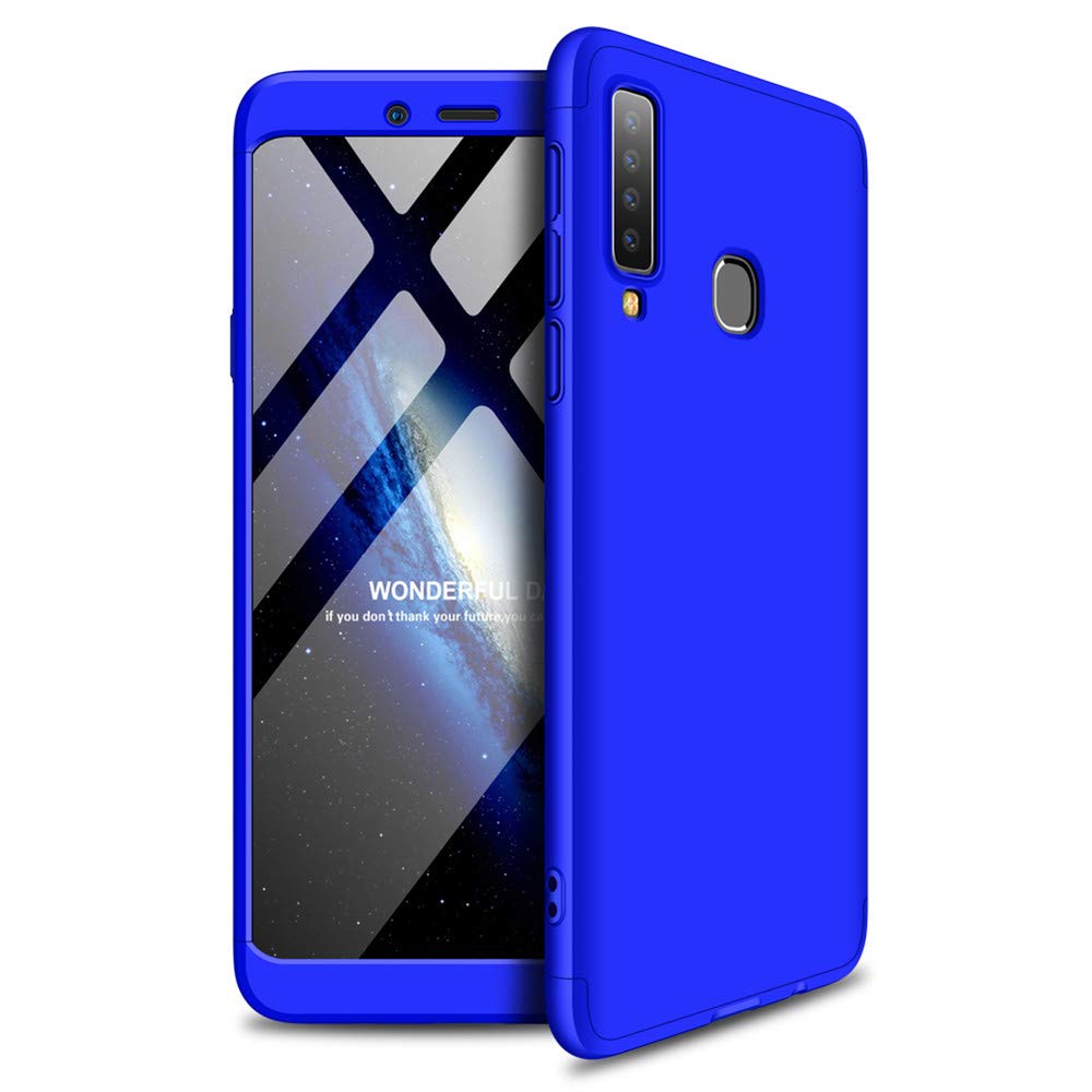 Oboustranné pouzdro 360 Full body protection modré – Samsung Galaxy A9 2018 | Levné Kryty | Levné Kryty | Levné Kryty