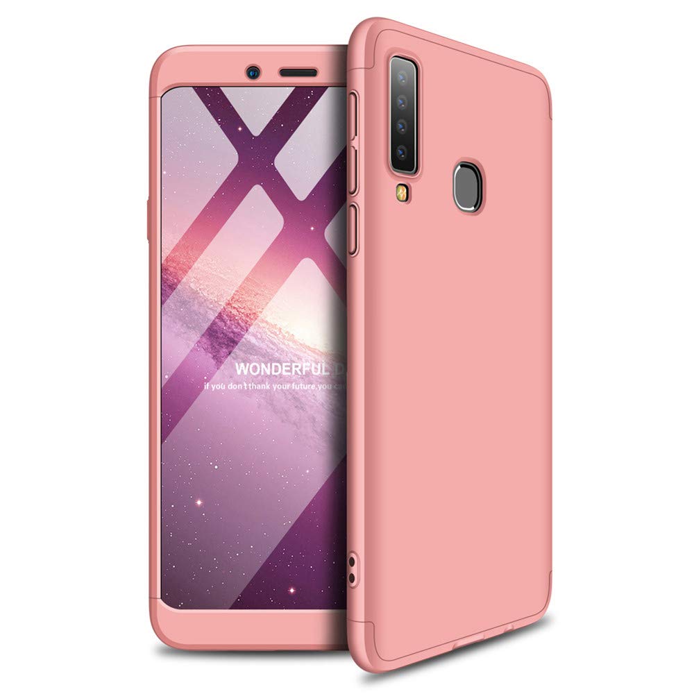 Oboustranné pouzdro 360 Full body protection růžové – Samsung Galaxy A9 2018 | Levné Kryty | Levné Kryty | Levné Kryty