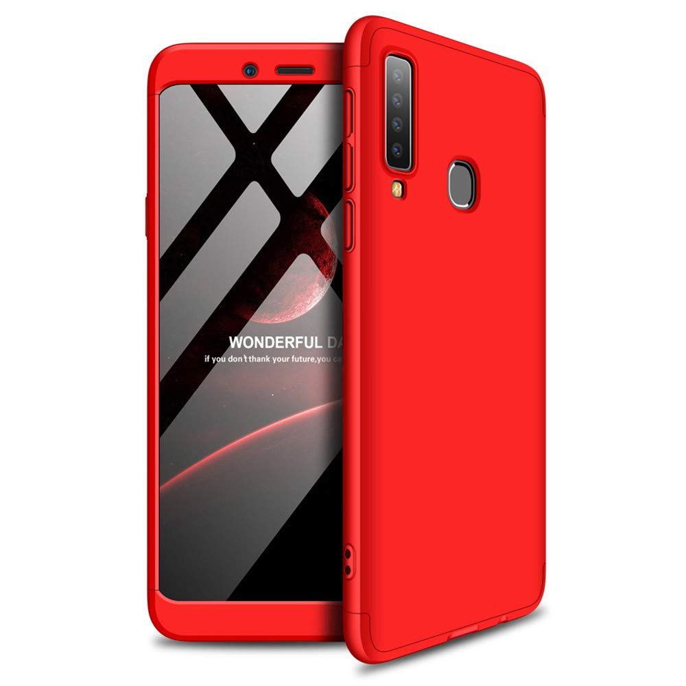 Oboustranné pouzdro 360 Full body protection červené – Samsung Galaxy A9 2018 | Levné Kryty | Levné Kryty | Levné Kryty