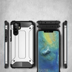 Odolný kryt Hybrid Armor stříbrný – Huawei P30 Pro | Levné Kryty | Levné Kryty | Levné Kryty