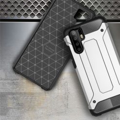 Odolný kryt Hybrid Armor stříbrný – Huawei P30 Pro | Levné Kryty | Levné Kryty | Levné Kryty