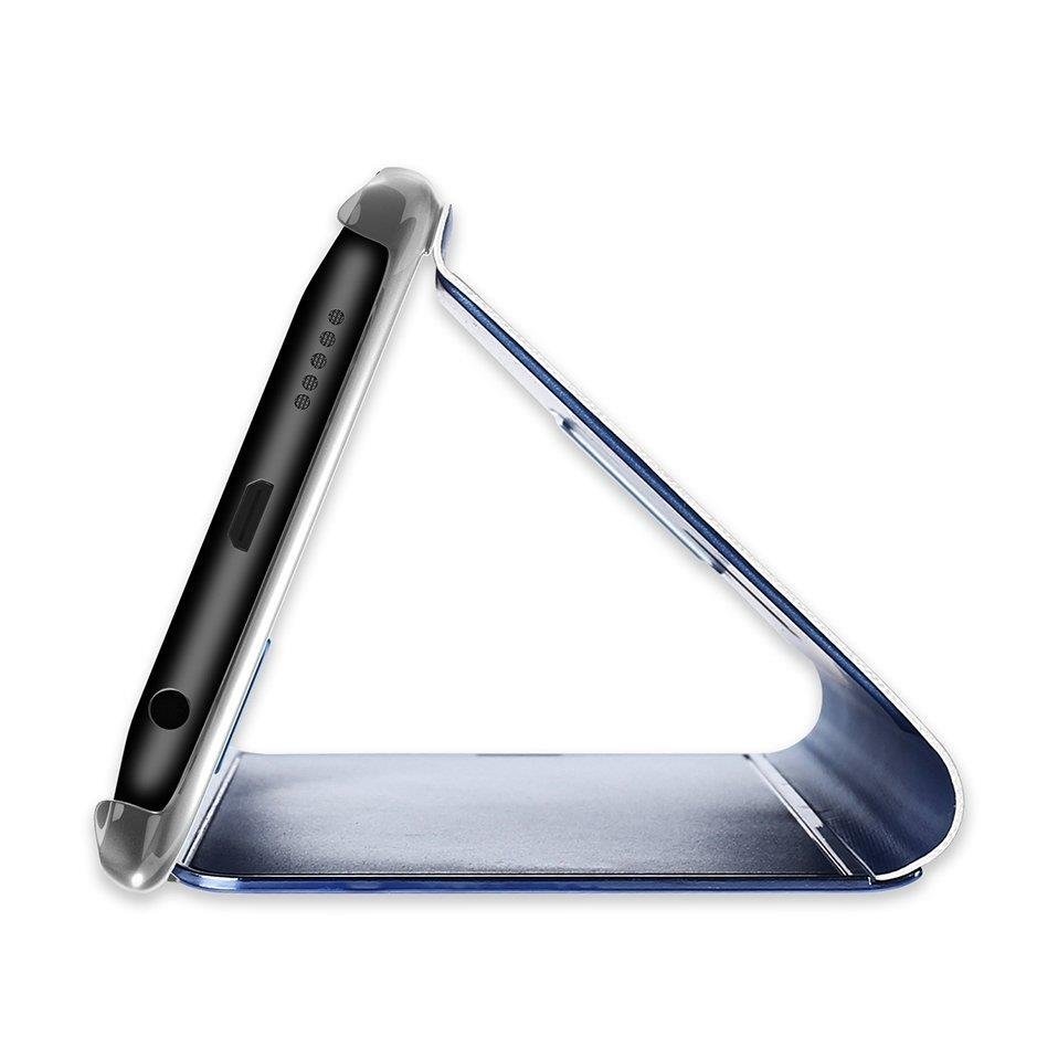 Průhledný kryt Clear View Case modrý – Huawei P Smart 2019 / Honor 10 Lite | Levné Kryty | Levné Kryty | Levné Kryty