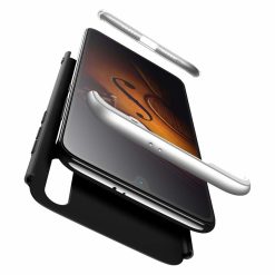 Ochranný kryt 360 Protection černo-stříbrný – Xiaomi Mi 9 | Levné Kryty | Levné Kryty | Levné Kryty