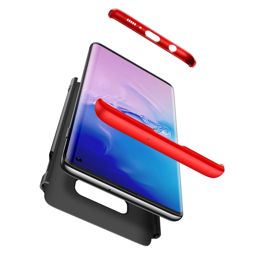 Oboustranné pouzdro 360 Full body protection červeno-černé – Samsung Galaxy S10e | Levné Kryty | Levné Kryty | Levné Kryty