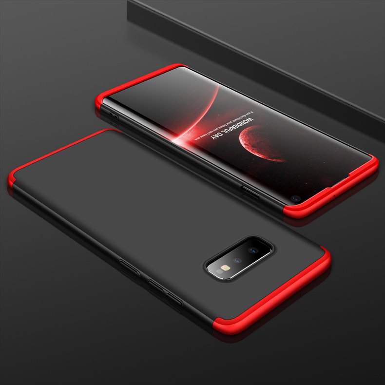 Oboustranné pouzdro 360 Full body protection červeno-černé – Samsung Galaxy S10e | Levné Kryty | Levné Kryty | Levné Kryty
