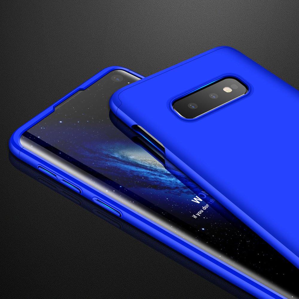 Oboustranné pouzdro 360 Full body protection modré – Samsung Galaxy S10e | Levné Kryty | Levné Kryty | Levné Kryty