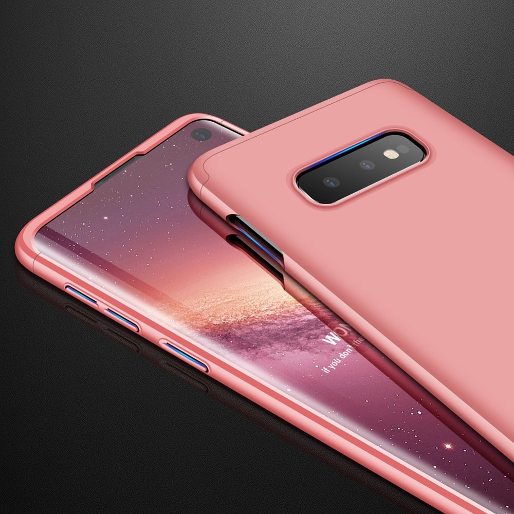 Oboustranné pouzdro 360 Full body protection růžové – Samsung Galaxy S10e | Levné Kryty | Levné Kryty | Levné Kryty