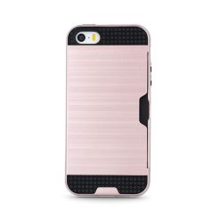 Odolne pouzdro Defender Card růžové – Apple iPhone 7 / iPhone 8 / iPhone SE 2020 / iPhone SE 2022 | Levné Kryty | Levné Kryty | Levné Kryty