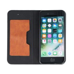 Peněženkové pouzdro Retro case černé – Apple iPhone 7 / iPhone 8 / iPhone SE 2020 / iPhone SE 2022 | Levné Kryty | Levné Kryty | Levné Kryty