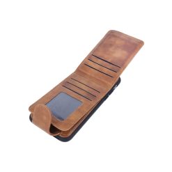 Peněženkové pouzdro Pocket Case hnědé – Apple iPhone 7 / iPhone 8 / iPhone SE 2020 / iPhone SE 2022 | Levné Kryty | Levné Kryty | Levné Kryty