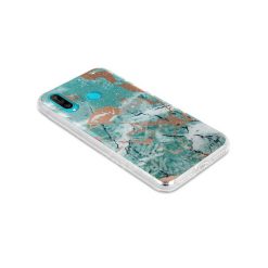 Zadní kryt s potiskem Marble zelený – Huawei P30 Lite | Levné Kryty | Levné Kryty | Levné Kryty