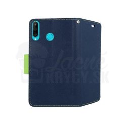 Peněženkové pouzdro Fancy Book modro-limetkové – Huawei P30 Lite | Levné Kryty | Levné Kryty | Levné Kryty