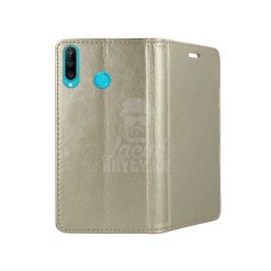 Knížkové pouzdro Magnet Book zlaté – Huawei P30 Lite | Levné Kryty | Levné Kryty | Levné Kryty