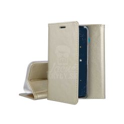 Knížkové pouzdro Magnet Book zlaté – Huawei P30 Lite | Levné Kryty | Levné Kryty | Levné Kryty