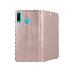 Knižkové puzdro Magnet Book ružové – Huawei P30 Lite | Levné Kryty