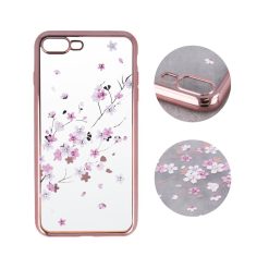 Zadný kryt Flower case ružovo-zlatý – Huawei P Smart 2019 / Honor 10 Lite | Levné Kryty