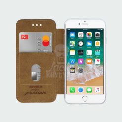 Knížkové pouzdro Prime case hnědé – iPhone 6 / 6S | Levné Kryty | Levné Kryty | Levné Kryty