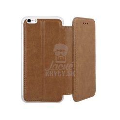 Knížkové pouzdro Prime case hnědé – iPhone 6 / 6S | Levné Kryty | Levné Kryty | Levné Kryty