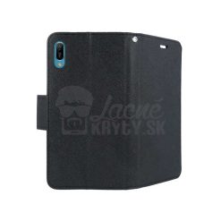 Peněženkové pouzdro Fancy Book černé – Huawei Y6 2019 | Levné Kryty | Levné Kryty | Levné Kryty