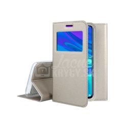 Knížkové pouzdro Smart Look zlaté – Huawei Y6 2019 | Levné Kryty | Levné Kryty | Levné Kryty