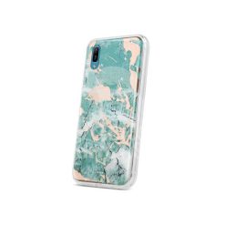 Zadní kryt s potiskem Marble zelený – Huawei Y6 2019 | Levné Kryty | Levné Kryty | Levné Kryty
