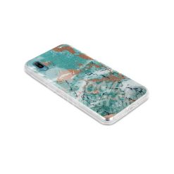 Zadní kryt s potiskem Marble zelený – Huawei Y6 2019 | Levné Kryty | Levné Kryty | Levné Kryty