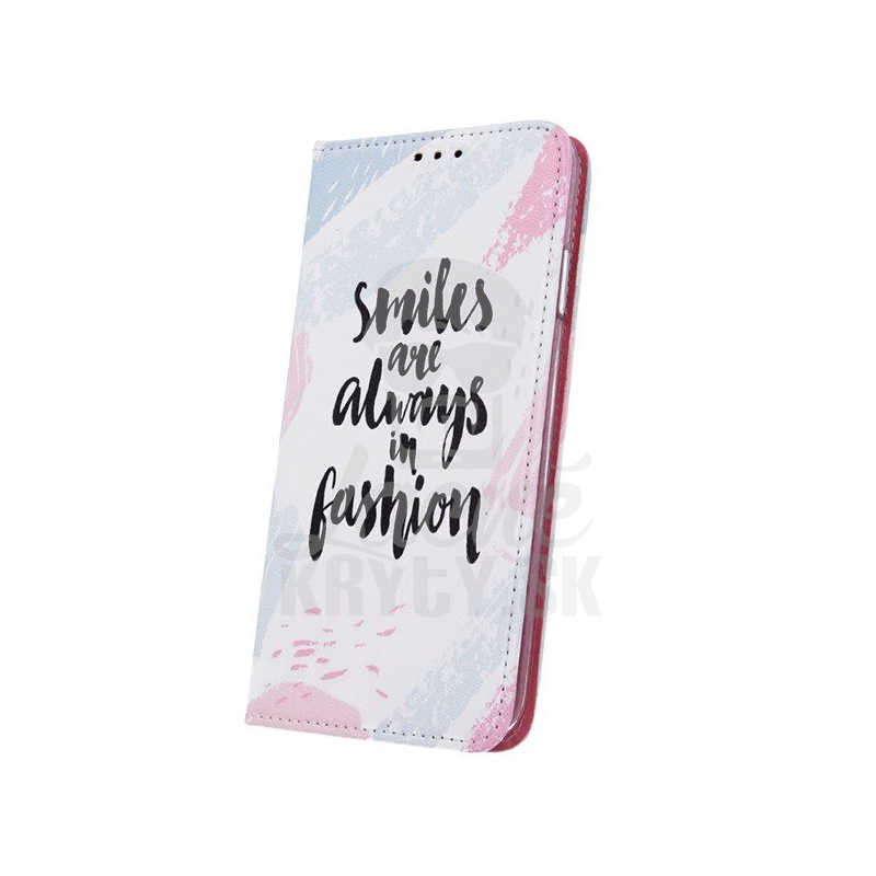 Knížkové pouzdro Trendy case Smiles are always in fashion – Huawei Y6 2019