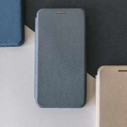 Knížkové pouzdro Verona šedé – Samsung Galaxy A50 / A30s | Levné Kryty | Levné Kryty | Levné Kryty