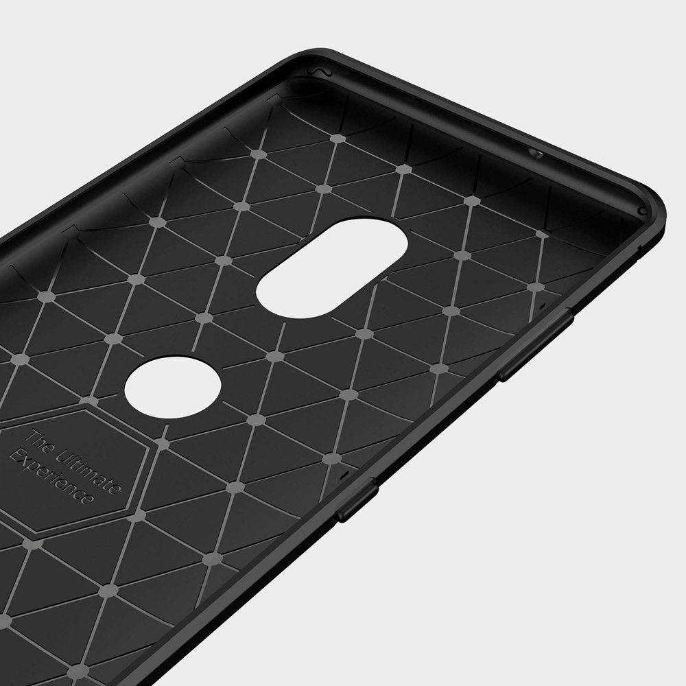 Zadní kryt Carbon černý – Sony Xperia XZ3 | Levné Kryty | Levné Kryty | Levné Kryty