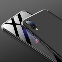 Oboustranné pouzdro 360 Full body protection stříbrno-černé – Samsung Galaxy A70 | Levné Kryty | Levné Kryty | Levné Kryty