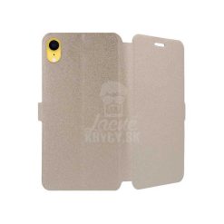 Knížkové pouzdro Book Pocket zlaté – iPhone Xr | Levné Kryty | Levné Kryty | Levné Kryty