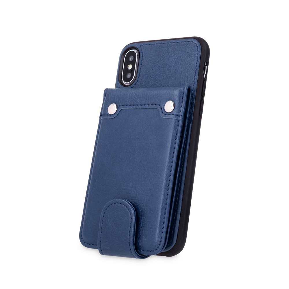 Peněženkové pouzdro Pocket Case modré – iPhone Xr