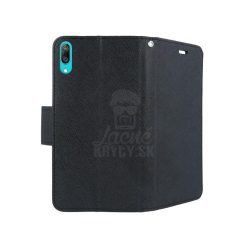 Peněženkové pouzdro Fancy Book černé – Huawei Y7 2019 | Levné Kryty | Levné Kryty | Levné Kryty