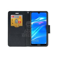 Peněženkové pouzdro Fancy Book černé – Huawei Y7 2019 | Levné Kryty | Levné Kryty | Levné Kryty