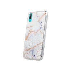 Zadní kryt s potiskem Marble bílý – Huawei Y7 2019 | Levné Kryty | Levné Kryty | Levné Kryty